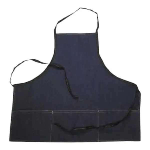 Apron 28in Long With Pockets J-0S Denim